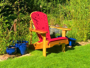 1 Classic Adirondack Chair mit Polster