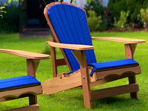 1 verstellbarer Adirondack-Comfort-Chair mit Polster