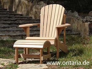 Adirondack Hocker