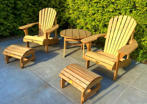 2 Orig. Bear Chairs, Schemel & Tisch (Pre-Sale 27: -20% automatisch im Warenkorb)