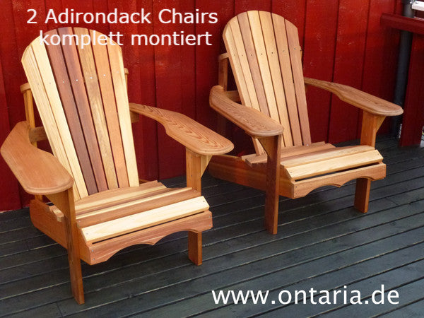 Montageservice 2 Original Bear Chairs