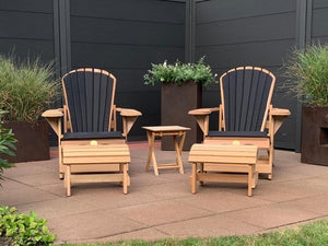 2 Orig. Bear Chairs, Schemel & Polster