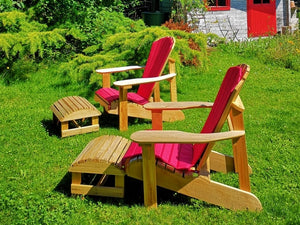 2 Orig. Bear Chairs, Schemel & Polster